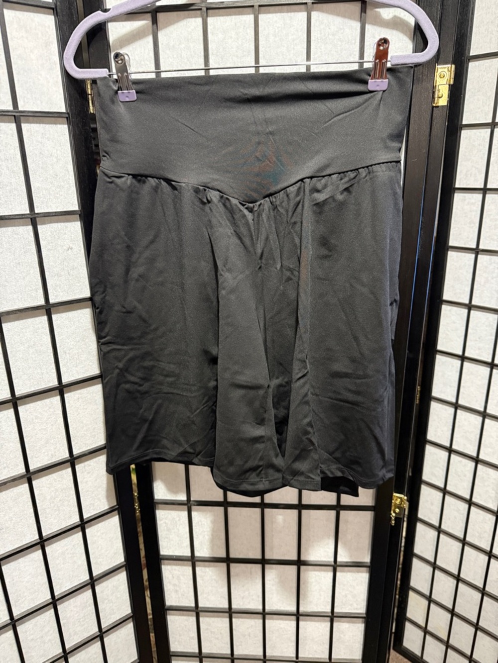 HALARA Black High-Waist Athletic Shorts Size XL